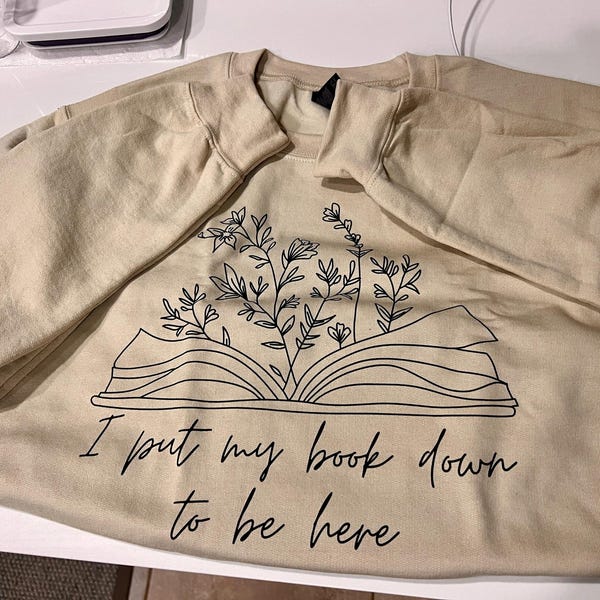 Drink Coffee Read Books Be Happy Sweatshirt, Coffee Reading Book Lover Sweatshirt 2D0074 main image 1
