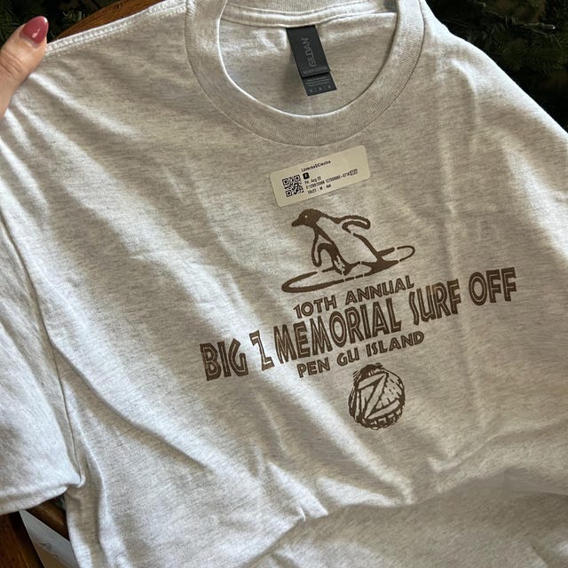 Surf's up Big Z Memorial Surf off Shirt - Shia Labeuf - Jeff