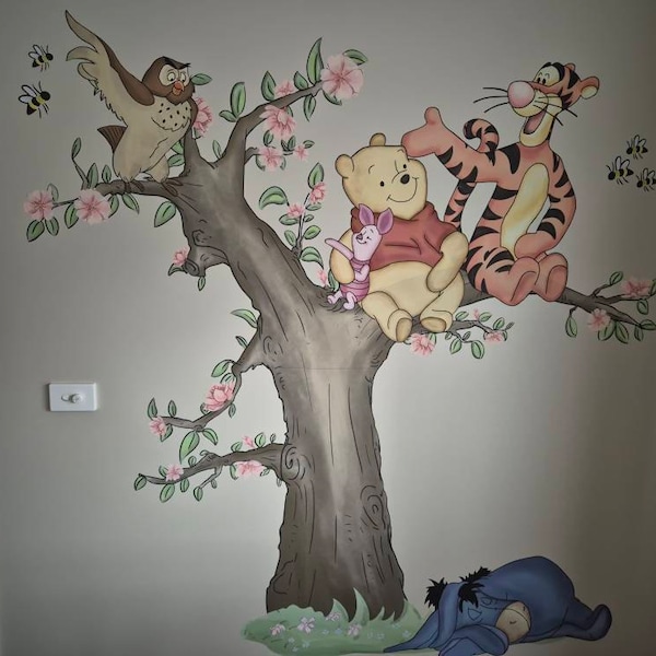 Adesivo Murale - Winnie The Pooh Naturara - Foto 2