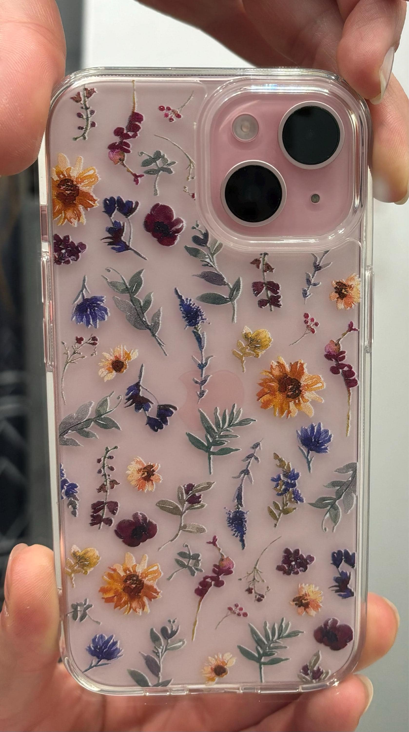 Aesthetic Sunflowers & Wild Flower Phone Case For iPhone 16 15 14 13 Pro Max 12 Mini XR 7 8 SE Galaxy S25 Watercolor Floral MagSafe