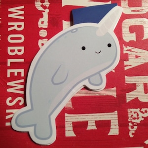 Narwhal Magnetic Bookmark jumbo - Etsy
