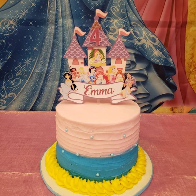 Bolo Princesas Disney #boloprincesas #boloprincesasdisney #cakeprinc