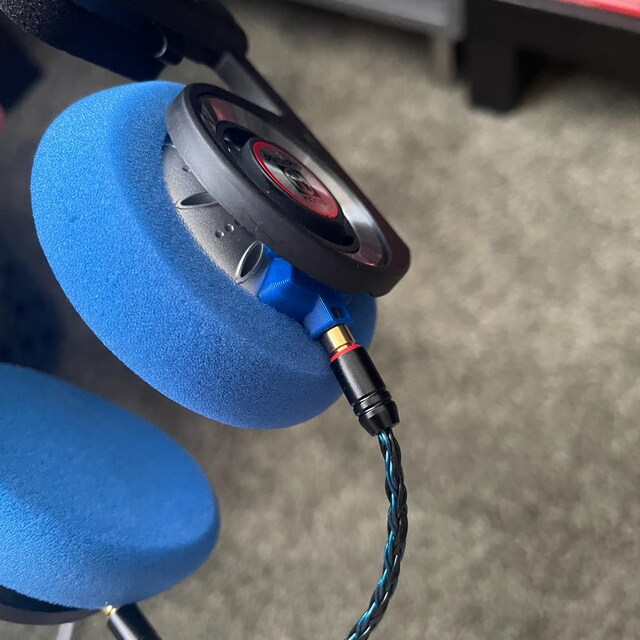 koss porta pro MMCX化　青　Bluetoothケーブルセット KOSS ( コス ) / Porta Pro を脱着化（MMCX化）