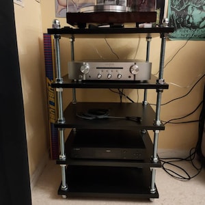 Audiophile Audio Rack / Record Player Stand / Turntable Stand ...