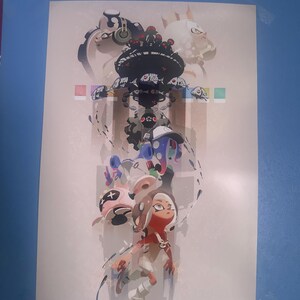 スプラトゥーン3 サイドオーダーアート - ポスター 13x19 - Etsy 日本