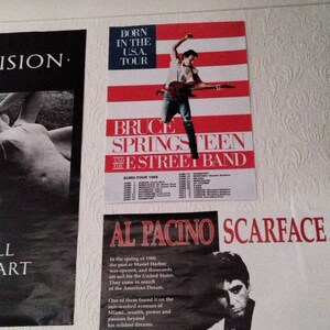 Bruce Springsteen Born in the USA UK Tour A2 Poster - Etsy 日本