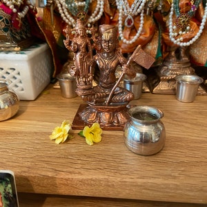 Copper Idol Figurine of Raja Shyamala Matangi Maha Saraswati - Etsy