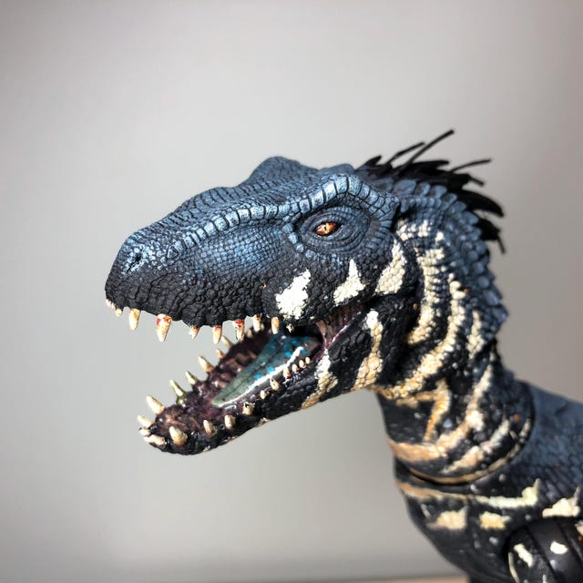 Raptor Toy Replacement Head by Marco Makes - Etsy
