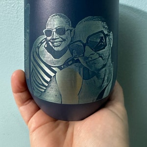 Kim added a photo of their purchase