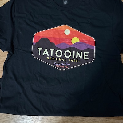 Star Wars Retro Suns of Tatooine T-Shirt Adult main image 1