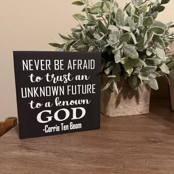 Mini Bible Verse Sign, Scripture Sign, Religious Sign, Shelf Sitter ...