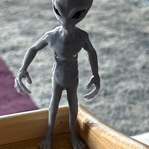 Grey alien figurine ufo extraterrestrial Area 51 from Outer Grey alien figurine ufo extraterrestrial Area 51 from Outer