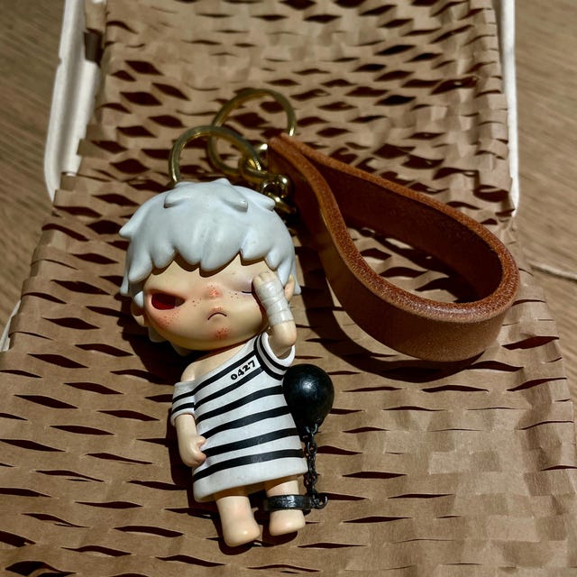 Handmade Hirono Little Mischief Series Keychain - Etsy