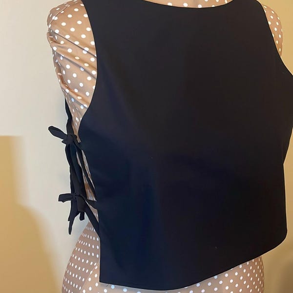 Side Tie Top Sewing Pattern XS XXXL Instant Download Easy Digital PDF side-tie-top-sewing-pattern-xs-xxxl-instant-download-easy-digital-pdf