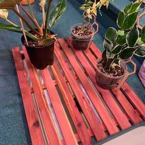 Aromatic Cedar Dish Drying Rack: Handmade Wooden Kitchen Rack - Etsy