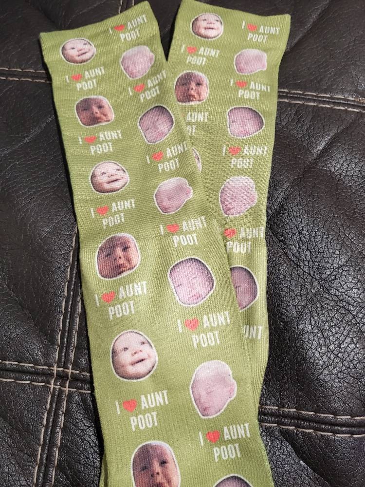 Custom Face Socks, Personalized Photo Socks, Personalized Gift, Father&#39;s Day Gift, Groomsmen Socks, Funny Picture Socks, Face On Socks