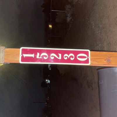 Custom Rusty Green Metal Street Sign With Weathered Appearance 4 X 18 ...