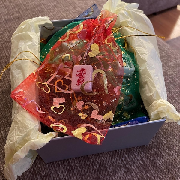 Mahjong Gioco Da Tavolo Mah Jongg Jong Mahjong 10 Joker Stickers Dragon - Set #807 ** Free Shipping Mahjong Rummy Game - Foto 5