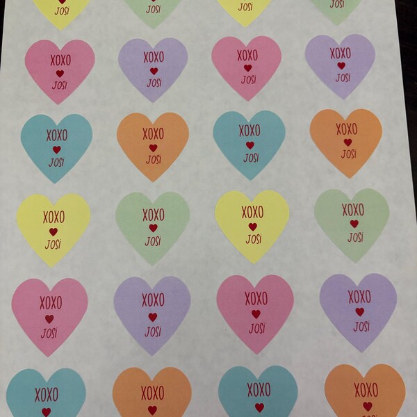 Classroom Valentine Stickers - Potato Chip Bag Valentine Stickers, I ...