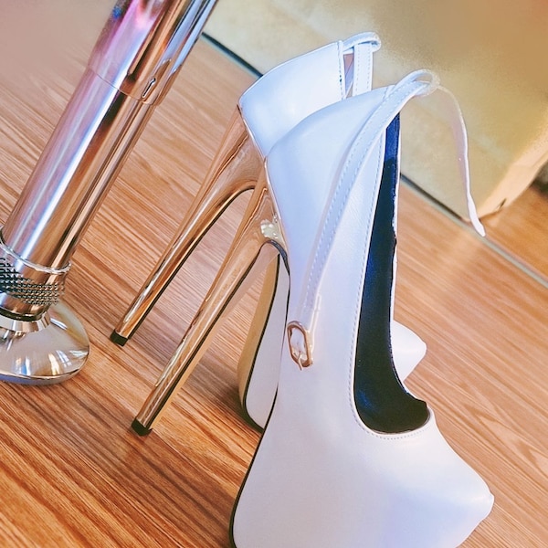 Gold Bonding Evening Platform Shoes Gold Platform High Heel Shoes