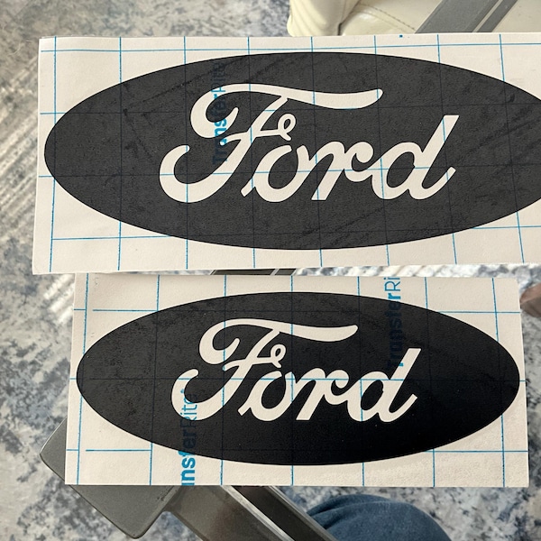 Custom Ford Emblem Overlay
