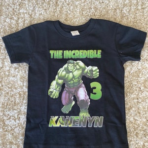 Hulk Iron on Transfer Hulk Birthday Shirt Iron on Transfer - Etsy