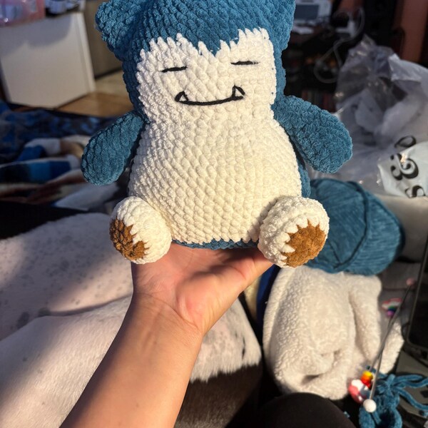 Sleepy Monster | Amigurumi Crochet Pattern | Digital File - Etsy