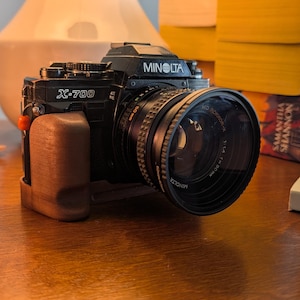 Minolta X-700 Camera Grip | 3D Printed Wood | - Etsy
