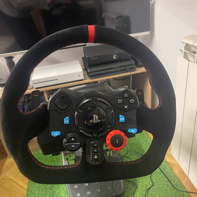 Logitech G29 G920 G923 Dシェイプステアリングホイールアップグレード