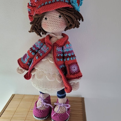 Crochet Pattern for Doll ZOEY, Pdf deutsch, English, Français ...