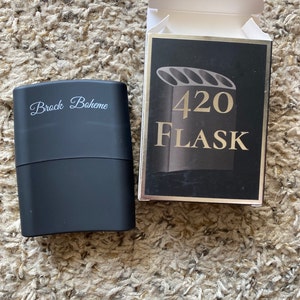 The Smoke Flask, Holds 5 Tobacco Pre Rolled Cones Cigarette Case, Cigar  Holder