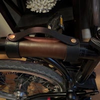 Brompton Lenker M/H Typ [2] – Low Rise, Ab 2017, In Schwarz, Für Faltrad-Modelle