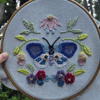Beginner's Guide to Punch Needle Embroidery, Instruction PDF With ...