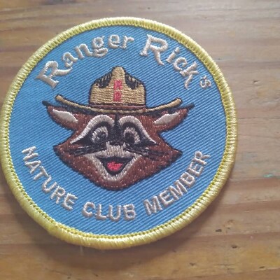 Ranger Rick's Nature Club Embroidered Patch, Outdoor Club - Etsy