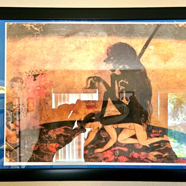 ヴィシュヌ - ビンテージスタイルのインドのヒンドゥー教の信仰の