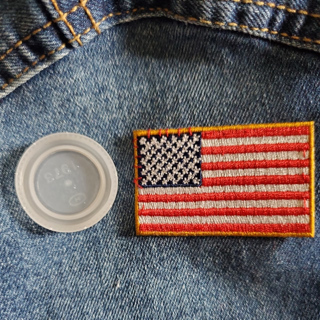 American Flag Embroidered Patch - EMB10
