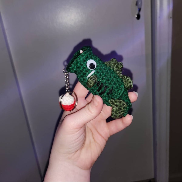 PDF Largemouth Bass Bundle Crochet Pattern: Keychain, Ornament ...
