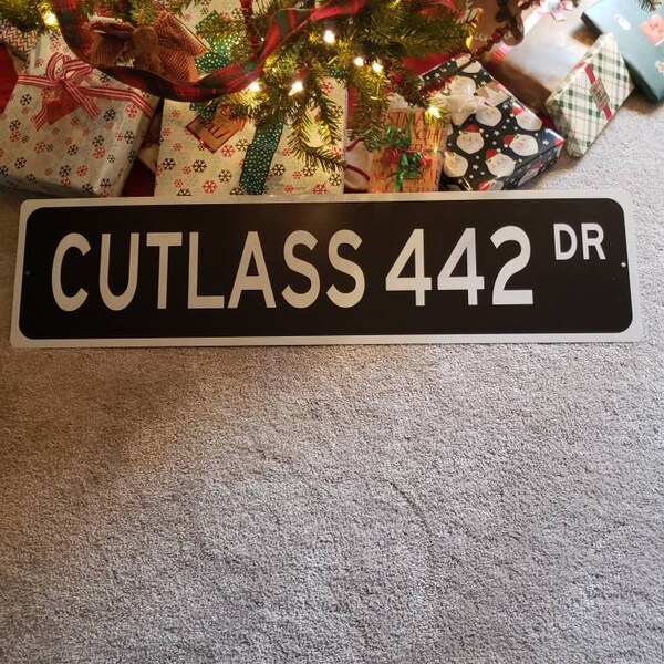 Cutlass 442 Olds, Oldsmobile Cutlass 442 Sign, Oldsmobile Cutlass 442 ...