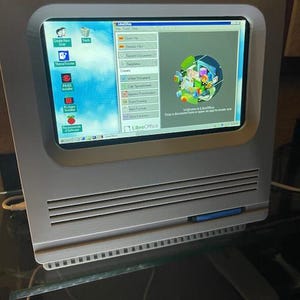 ミニPC Machintosh mini Macintosh Mini SUPER Cute 5, 75% Scale Macintosh Classic 3D