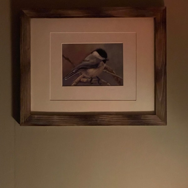 Black Capped Chickadee - Chickadee Art - Bird Art - Chickadee Print ...