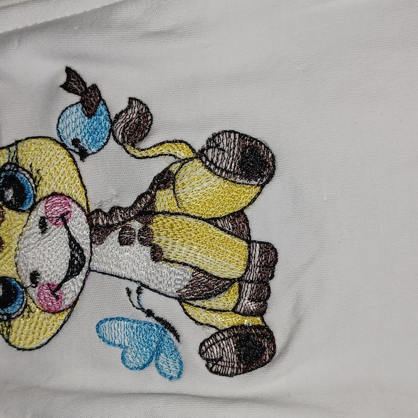 Baby Giraffe Machine Embroidery Design Safari Babies Series 3 Sizes to ...