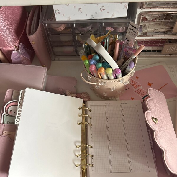 Pocket monthly planner printable 2024 monthly month on two pages