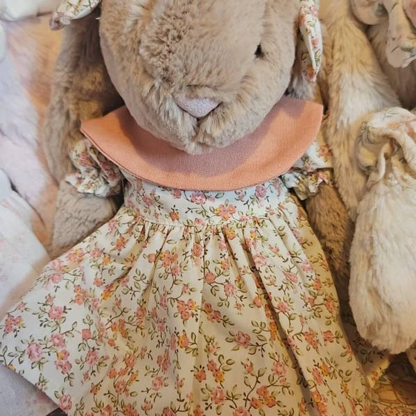 Bunny Costume Shopping Cat Rug