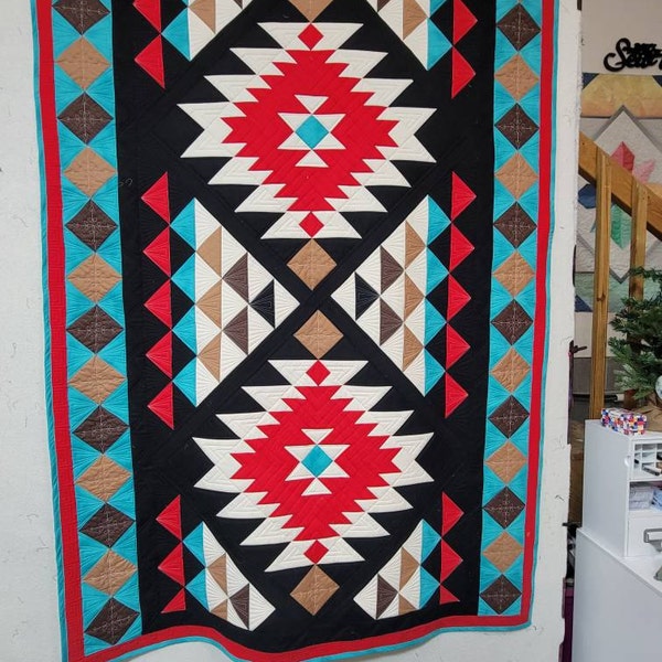 Quilt Pattern - Navajo Indian / Native American/southwest Inspired ...