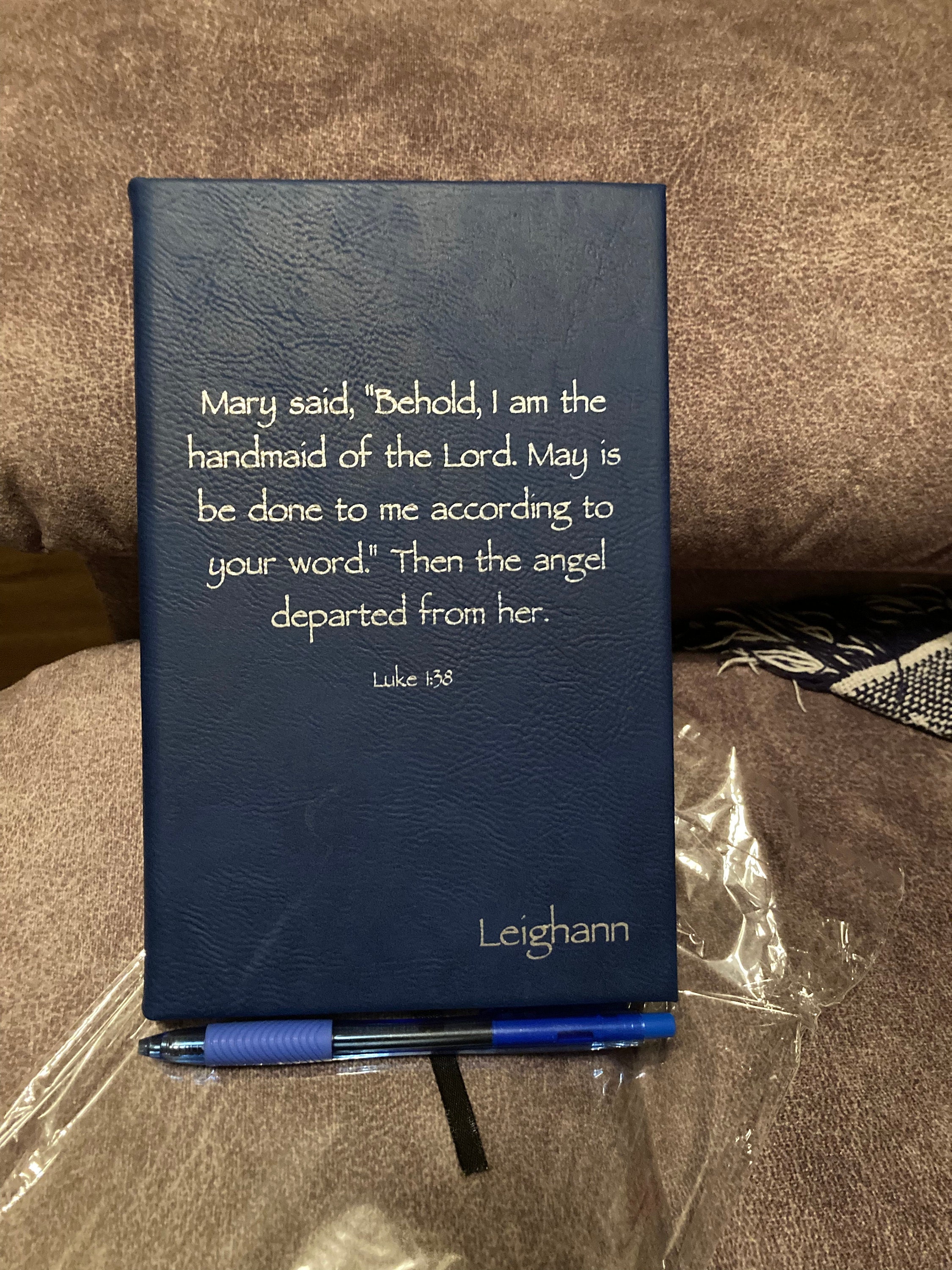 Personalized Prayer Bible Custom Journal