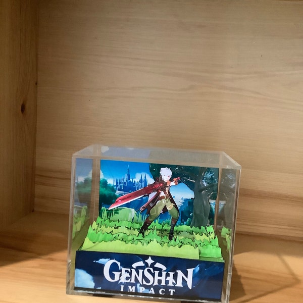 Custom Diorama - Personalized Shadowbox - 3D Videogame - Gift for Gamer ...