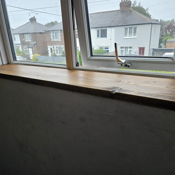 Rustic Window Sills | Reclaimed Wood | Window Ledge Shelf | Farmhouse ...