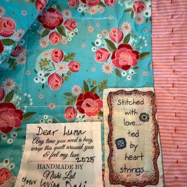 PRESS ON Fabric Panel by J Wecker Frisch Vintage Patterns for Quilting ...