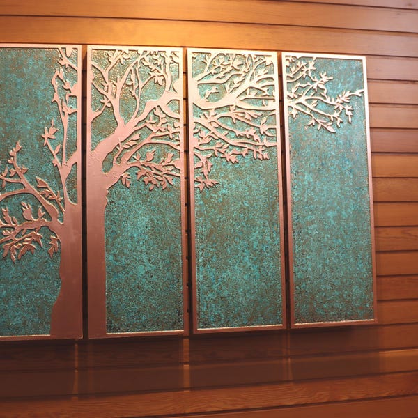 Copper Wall Art | Metal Wall Decor | Copper Wall Hangings | Copper ...