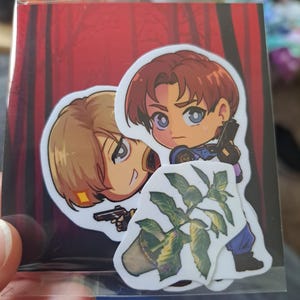 BIOHAZARD Leon Sticker Pack! バイオハザード ・ レオンーパック - Etsy